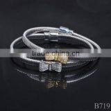 New Gold Magnetic Bracelet With Ruby Stone for Party thumbnail-5