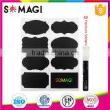 Juice Bottle Vinyl Chalkboard Label-custom Size & Package-kitchen/ Restaurant Label-Kids Popular-Good for Painting and Writing. thumbnail-1