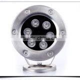6w 24v LED Underwater Flood Light IP68 Waterproof Landscape Fountain Light Warm White thumbnail-2