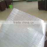 transparent plastic sheets woven fabric tarpaulin for flower plant
