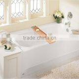 Expandable Bamboo Bathtub Caddy. ,Bamboo Bathtub Caddy - Adjustable thumbnail-2