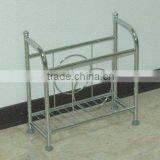 Chrome Metal Magazine Display Rack Holder Office Furniture thumbnail-1