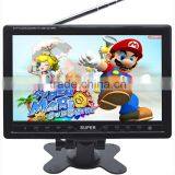 Hot Sale! 9 Inch Color TFT LCD 2 Video Input Car TV Monitor thumbnail-3
