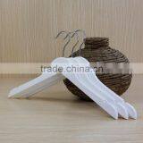 Factory Price Grade A Maple White Wooden Cheap Hangers thumbnail-2