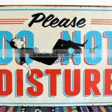 3D Europe USA popular license plate decorative metal painting Aluminum/Tin board wholesale