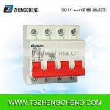 4P 40A B Curve Miniature Circuit Breaker C45 MCB