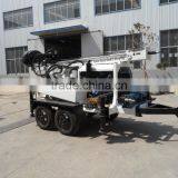 Cheapest Trailer Mounted Bore Hole Water Well Drilling Machine thumbnail-2