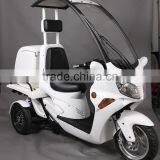 Three Wheel Electric Tricycle Roof Scooter for Delivery With Tilting Mechanism thumbnail-2