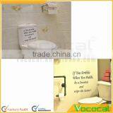 If You Dribble English Proverb Wall Lettering Stickers Wall Decal Sticker DIY Art Decor Home Bathroom Toilet Restroom Decor thumbnail-1