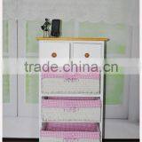 Home Furniture Wooden Cabinet With Baskets Drawers thumbnail-1
