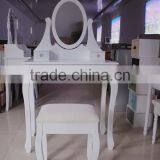 Vintage Cosmetics Dressing Table With Mirrors/ Vanity Table Dresser Vintage Cosmetics With Mirror thumbnail-6