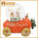 Cute Rabbit Kids Easter High Quality Snow Globe thumbnail-1