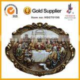 Resin Wall Plaque Last Supper Sculpture Christmas Home Decoration thumbnail-1