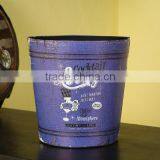 Inno-crea Home Office Waterproof Decorative Leather Trash Can thumbnail-5