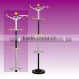 Metal Cylindrical Clothes Hanging Rack Clothing Rack Clothes Stand J33 thumbnail-1