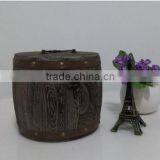Mini Bean Small Barrel Wine Barrel Wooden Barrels thumbnail-1