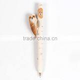 China New Design Popular Bird-shaped Wooden Ballpoint Pen thumbnail-1