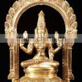 Hindu Temple Decoration Antique Metal Bronze Buhhda Indonesian Statues thumbnail-2