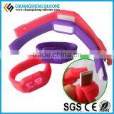 Smart Design Silicone Phone Watch Bracelet thumbnail-4