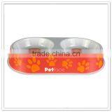 Promoted Plastic per Bowl With Rubber Ring, Personalized Melamine Dog Bowl thumbnail-2