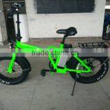 Full Suspension Fat Tire Electric Bike Mini Folding Electric Bike thumbnail-1