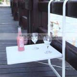 Adjustable Height Folding Balcony Hanging Table thumbnail-1