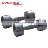 Chrome Dumbbell With Rubber Ring thumbnail-1