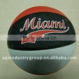 Hot Sell Colorful Rubber Basketball thumbnail-1