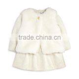 Infant Girls' Faux Fur Vest Wholesale Children's Boutique Clothing Kids Clothes HSC5623 thumbnail-4