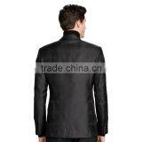 High Quality Business Casual Men Suits Formal Blazer Neck Designs thumbnail-3