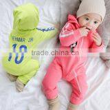 Baby Clothes Wholesale Girl Boy Long Sleeve Cotton Brand Romper for 2017 Fall Winter thumbnail-1