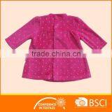 New Style Cartoon Printed Bowknote Cotton Baby Girl Dress thumbnail-2