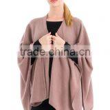 Knitted Cashmere Wool Poncho Shawl Scarf thumbnail-3