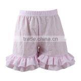 Summer Kids Clothes Wholesale Cotton Shorts Board Shorts Baby Ruffle Pants thumbnail-1