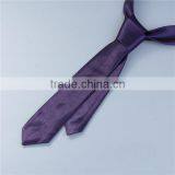 Polyester Necktie Dark Purple Man'S Tie thumbnail-1