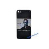 New Steve Jobs Battery Cover Housing Case for IPhone 4 thumbnail-1