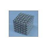 Neodymium Magnet Ball With Silver Coating thumbnail-1