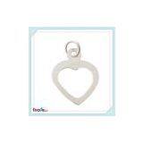 Silver Heart Shape Toggle Clasps for Necklace/jewelry thumbnail-3