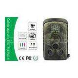 12MP Camo Hunting Cameras , Surveillance Camera With 850nm Visible LEDs