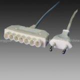 Energy Saving Cup Chandeliers Fongkit 2 Way Led Stecke Splitters 250D2 for LED 5050 SMD Warm Cool White Light Corn Bulb thumbnail-2