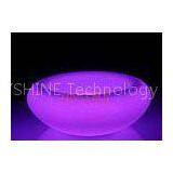 Customed Round LED Ice Bucket For Cinema / Infrared Remote Control LED Ice Pail