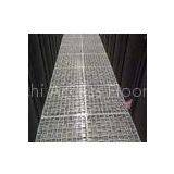 HPL / PVC Finish Perforated Raised Floor Tiles High Pressure Plywood Perfect Packing