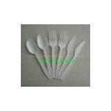 CPLA Dinnerware/Biodegradable Tableware/dinnerware/spoon/fork