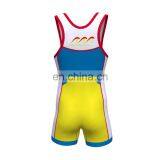 Custom Sublimated Printing Wrestling Singlets thumbnail-4