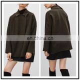 Woollen Loose Fit High Quality Korea Woman's Jackets Wholesale NT6804