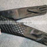 top quality woment finger gloves long sheepskin leather gloves