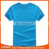 Logo Printed on Blue Healthy Cheap Round Neck t Shirt thumbnail-1
