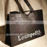 Custom Private Printed Brand Name Logo Eco-friendly Non Woven Promotional Shopping Bag thumbnail-2