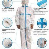 Disposable Safety Chemical Protective Suit Gown,Overall thumbnail-3