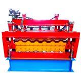 HY Aluminium Double Layer Tile Roof Panel Roll Forming Machine